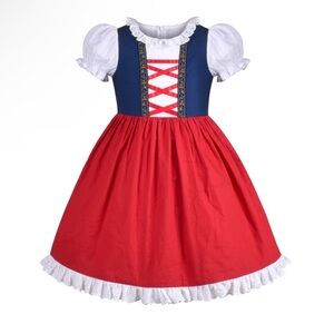 EUC German Dirndl Oktoberfest Bavarian Dress Costume